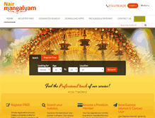 Tablet Screenshot of nairmangalyam.com